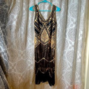 Flapper Dress Gatsby 1920s style